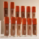 Rimmel Lasting Radiance - Тональная основа с SPF 25, осветляющая оттенок 103 True Ivory, 30 ml — фото 7