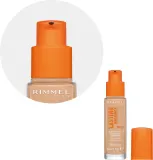 Rimmel Lasting Radiance - Тональная основа с SPF 25, осветляющая, 30 мл, оттенок 070 Porcelain — фото 3
