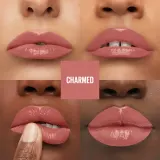 MAYBELLINE NEW YORK SuperStay Vinyl Ink - Долговременная помада в жидкой форме 100 CHARMED, 4 ml — фото 3