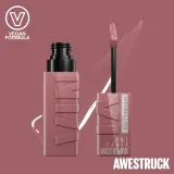 MAYBELLINE NEW YORK SuperStay Vinyl Ink - Долговременная помада в жидкой форме 110 AWESTRUCK, 4 ml — фото 2
