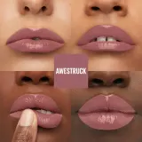 MAYBELLINE NEW YORK SuperStay Vinyl Ink - Долговременная помада в жидкой форме 110 AWESTRUCK, 4 ml — фото 3