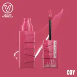 MAYBELLINE NEW YORK SuperStay Vinyl Ink - Долговременная помада в жидкой форме 20 COY, 4 ml — фото 2