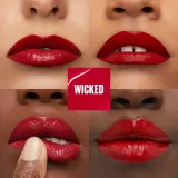 MAYBELLINE NEW YORK SuperStay Vinyl Ink - Долговременная помада в жидкой форме 50 WICKED, 4 ml — фото 3