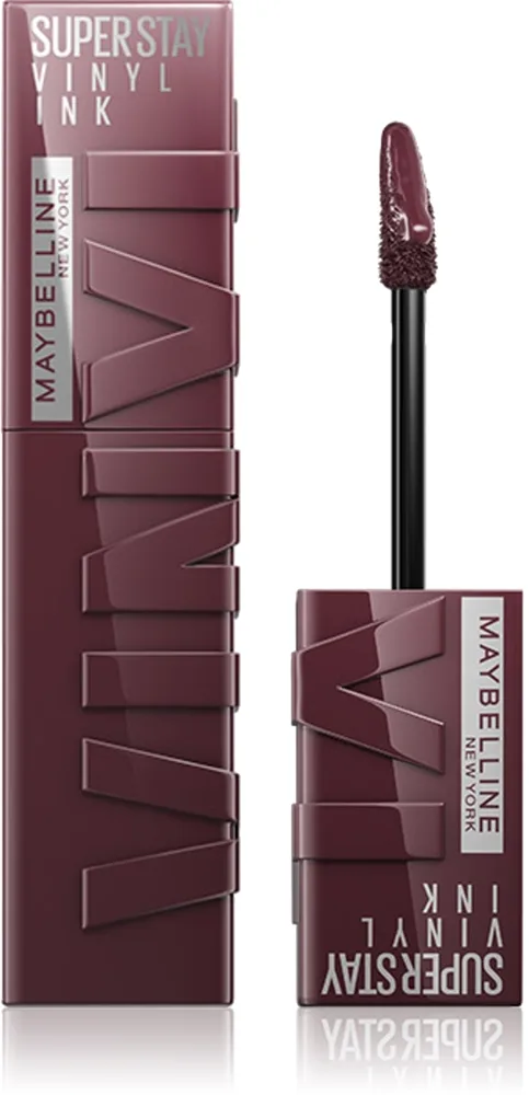 MAYBELLINE NEW YORK SuperStay Vinyl Ink - Долговременная помада в жидкой форме 135 Fearless, 4 ml