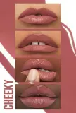 MAYBELLINE NEW YORK SuperStay Vinyl Ink - Долговременная помада в жидкой форме 35 CHEEKY, 4 ml — фото 5