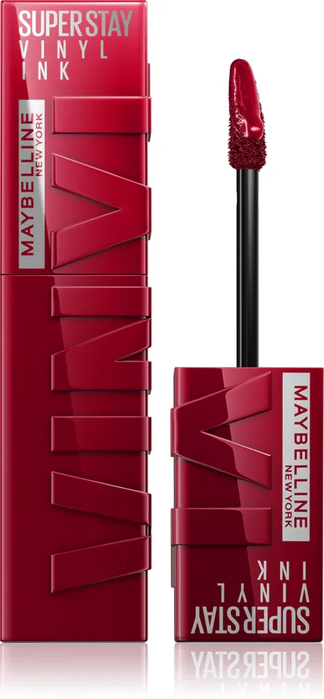 MAYBELLINE NEW YORK SuperStay Vinyl Ink - Долговременная помада в жидкой форме 35 CHEEKY, 4 мл, оттенок 55 ROYAL