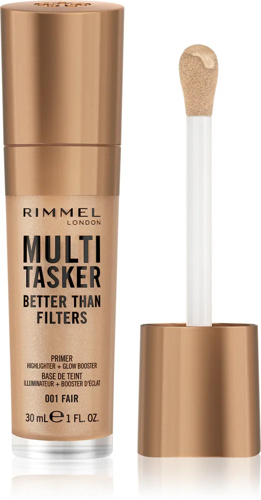 Rimmel Multi-Tasker Better Than Filters - Разглаживающая база для выравнивания тона кожи, 30 мл, оттенок 001 Fair
