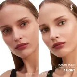 Yves Saint Laurent Touche Éclat Radiant Touch - Розовый корректор для всех типов кожи, 2 мл, оттенок 2 Ivoire Lumière / Luminous Ivory — фото 3