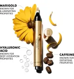 Yves Saint Laurent Touche Éclat Radiant Touch - Розовый корректор для всех типов кожи, 2 мл, оттенок 2 Ivoire Lumière / Luminous Ivory — фото 5