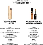 Yves Saint Laurent Touche Éclat Radiant Touch - Розовый корректор для всех типов кожи оттенок 1 Rose Lumière / Luminous Radiance, 2 ml — фото 7