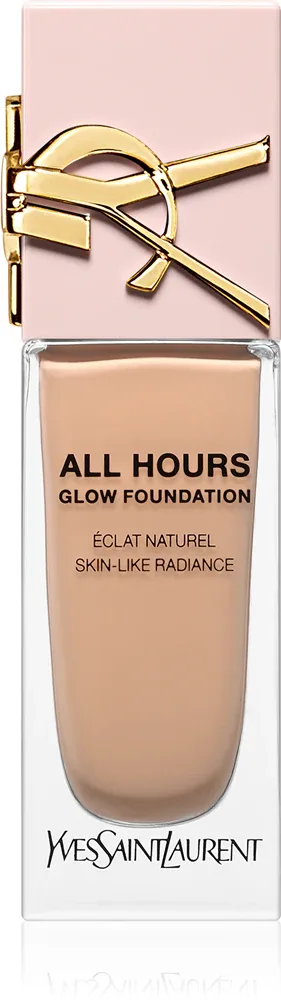 Yves Saint Laurent All Hours Glow Foundation - Тональная основа: травяный подклад, 25 мл, оттенок LC3