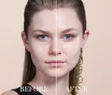 Lancome Teint Idole Ultra Wear Care & Glow - Розовое освещение увлажняющий тональный крем SPF 25 оттенок 105W, 30 ml — фото 4