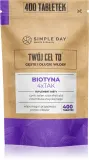 Twoj Cel To Biotyna 4xTAK z naturalnym krzemem - Таблетки для волос, кожи и ногтей, 400 tabletek — фото 1
