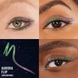 MAYBELLINE NEW YORK Tattoo Liner Gel Pencil - Гелевый карандаш для глаз, 1 г, оттенок 823 Aurora Flip — фото 3