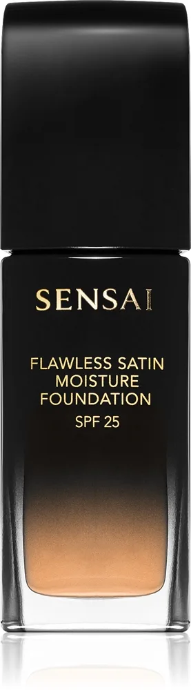 Sensai Flawless Satin Moisture Foundation - Тональный флюид SPF 25 оттенок 202 Orche Beige, 30 ml