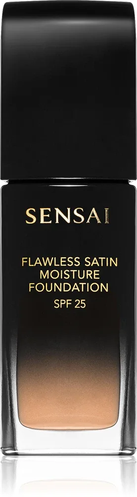 Sensai Flawless Satin Moisture Foundation - Тональный флюид SPF 25, 30 мл, оттенок 102 Ivory Beige