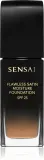 Sensai Flawless Satin Moisture Foundation - Тональный флюид SPF 25, 30 мл, оттенок 206 Brown Beige — фото 1