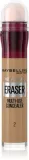 MAYBELLINE NEW YORK Instant Anti Age Eraser - Корректор в жидкой текстуре с аппликатором в виде губки оттенок 02 Nude, 6 ml — фото 1