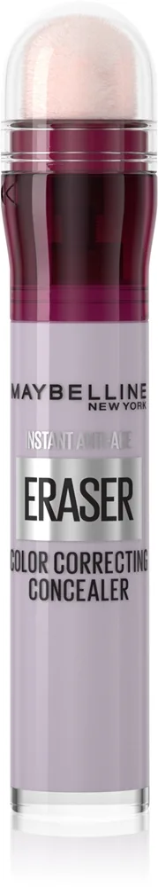 MAYBELLINE NEW YORK Instant Anti Age Eraser - Корректор в жидкой текстуре с аппликатором в виде губки оттенок Purple, 6 ml