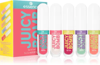 essence Juicy Bomb - Блеск для губ: подарочный набор для губ, 5 шт