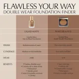Estee Lauder Double Wear Stay-in-Place Matte Powder Foundation - Тональный крем в порошке SPF 10 оттенок 3N1 Ivory Beige, 11 g — фото 7