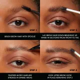 NYX Professional Makeup The Brow Glue - Гель для бровей, 5 г, оттенок Transparent — фото 6