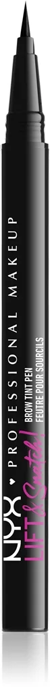 NYX Professional Makeup Lift&Snatch Brow Tint Pen - Карандаши для бровей оттенок 10 - Black, 1 ml