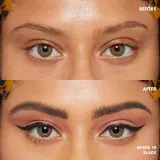 NYX Professional Makeup Lift&Snatch Brow Tint Pen - Карандаши для бровей оттенок 10 - Black, 1 ml — фото 3