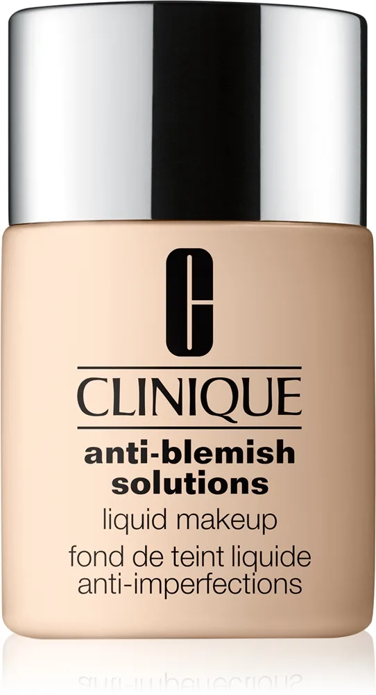 Clinique Anti-Blemish Solutions Liquid Makeup - Тональная основа для жирной кожи с проблемами акне оттенок CN 08 Linen, 30 ml