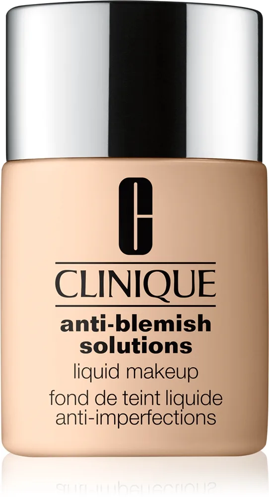 Clinique Anti-Blemish Solutions Liquid Makeup - Тональная основа для жирной кожи с проблемами акне, 30 мл, оттенок CN 10 Alabaster