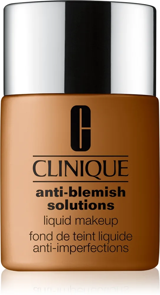 Clinique Anti-Blemish Solutions Liquid Makeup - Тональная основа для жирной кожи с проблемами акне оттенок WN 100 Deep Honey, 30 ml
