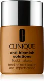 Clinique Anti-Blemish Solutions Liquid Makeup - Тональная основа для жирной кожи с проблемами акне, 30 мл, оттенок WN 118 Amber — фото 1