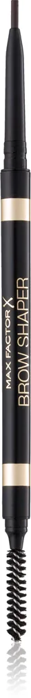 Max Factor Brow Shaper - Автоматический карандаш для бровей с щеткой, 1 г, оттенок 30 Deep Brown
