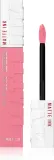 MAYBELLINE NEW YORK SuperStay Matte Ink - Матовая жидкая помада для долговременного эффекта оттенок 10 Dreamer, 5 ml — фото 1