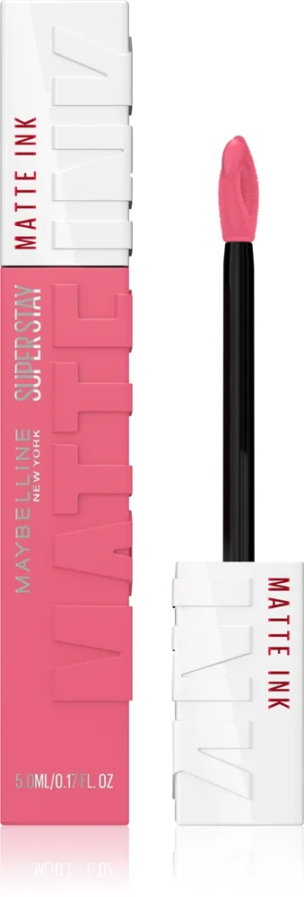 MAYBELLINE NEW YORK SuperStay Matte Ink - Матовая жидкая помада для долговременного эффекта оттенок 125 Inspirer, 5 ml