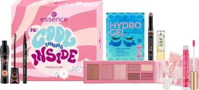 essence PS: cool things inside makeup set - Подарочный набор для женщин - подводки для глаз, 8 шт