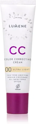 Lumene CC Color Correcting Cream - Корректирующий тональный крем, 30 мл