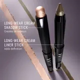 Bobbi Brown Long-Wear Cream Shadow Stick - Долговременные тени для век в карандаше, 1 г, оттенок Bone — фото 8