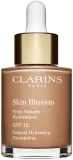 Clarins Skin Illusion Natural Hydrating Foundation - Розовое освещение увлажняющий тональный крем SPF 15 оттенок 112.3N Sandalwood, 30 ml — фото 1