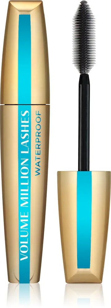 L’Oreal Paris Volume Million Lashes Waterproof - Водостойкая тушь для ресниц оттенок Black, 9 ml