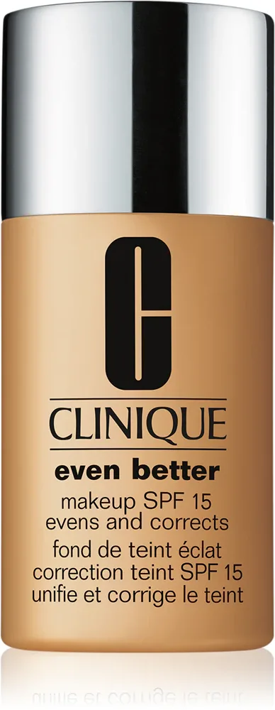 Clinique Even Better Makeup SPF 15 Evens and Corrects - Тональная основа с SPF 15, 30 мл, оттенок WN 114 Golden