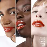 Yves Saint Laurent Loveshine Candy Glaze - Увлажняющий блеск для губ для женщин 8 Chilli Delight, 3 g — фото 4