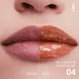 Yves Saint Laurent Loveshine Candy Glaze - Увлажняющий блеск для губ для женщин 4 Nude Pleasure, 3 g — фото 5