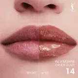 Yves Saint Laurent Loveshine Candy Glaze - Увлажняющий блеск для губ для женщин 14 Scenic Brown, 3 g — фото 5