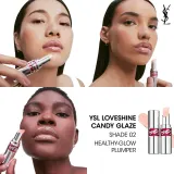 Yves Saint Laurent Loveshine Candy Glaze - Увлажняющий блеск для губ для женщин 44 Nude Lavalliere, оттенок 2 Healthy Glow Plumper — фото 6