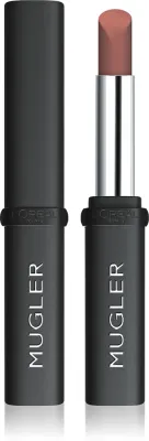L’Oreal Paris x Mugler - Полуматовая помада с увлажняющим действием оттенок 02 Nude, 1 г