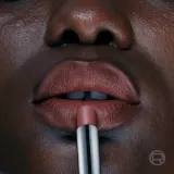 L’Oreal Paris x Mugler - Полуматовая помада с увлажняющим действием оттенок 02 Nude, 1 g — фото 4