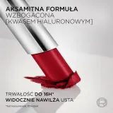L’Oreal Paris x Mugler - Полуматовая помада с увлажняющим действием оттенок Red 1974, 1 g — фото 4