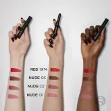 L’Oreal Paris x Mugler - Полуматовая помада с увлажняющим действием, 1 г, оттенок 01 Nude — фото 8
