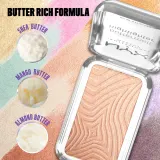 NYX Professional Makeup Buttermelt Highlighter - Розсветлитель оттенок glaze it butta 10, 5 g — фото 5